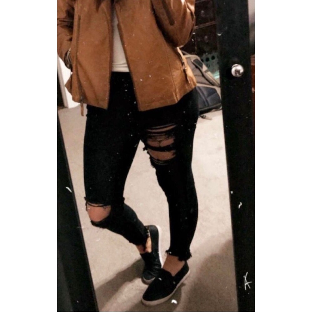 Black Slip on Shoes